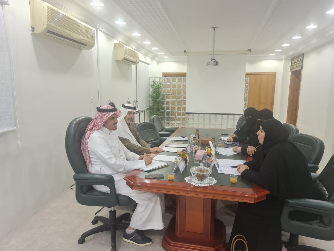 سعادة مدير عام تقني الباحة يستقبل مدير فرع بنك التنمية الاجتماعية بالمنطقة لبحث آفاق التعاون بين الطرفين