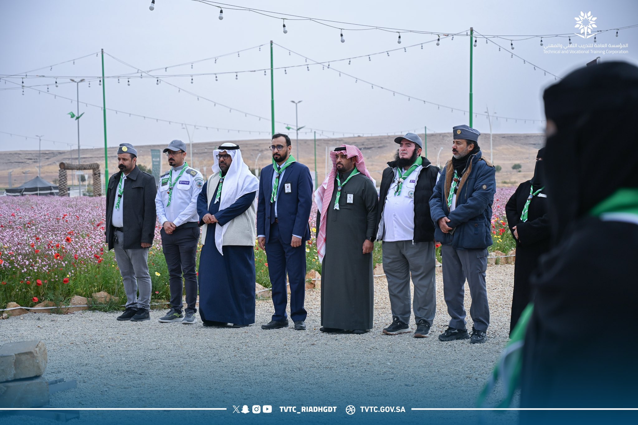 برعاية مدير عام المنطقة تدشين أندية السعودية الخضراء بمنطقة الرياض ومعسكر العمل الكشفي بحوطة سدير