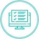 Electronic submission for registration in technical and vocational training