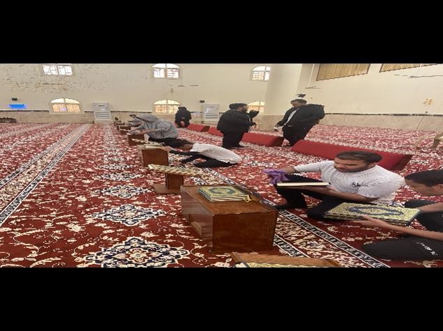 زيارة الجوامع وتنظيفها